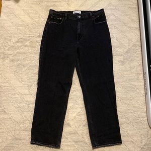 Abercrombie and Fitch. Size 31/12R black jeans